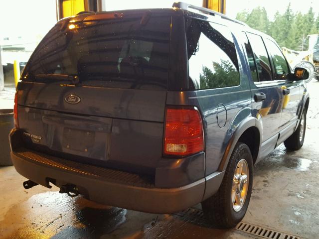 1FMZU73E73ZA75107 - 2003 FORD EXPLORER X BLUE photo 4