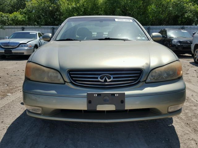 JNKDA31A53T113709 - 2003 INFINITI I35 GREEN photo 9