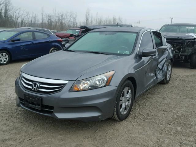 1HGCP2F41CA160239 - 2012 HONDA ACCORD LXP GRAY photo 2