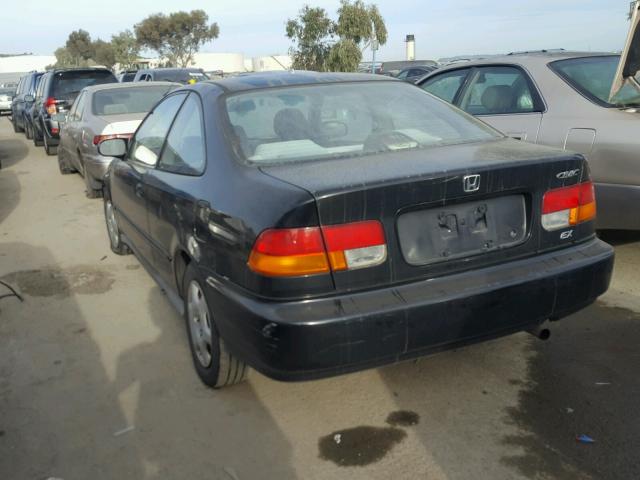 1HGEJ8242WL089547 - 1998 HONDA CIVIC EX BLACK photo 3