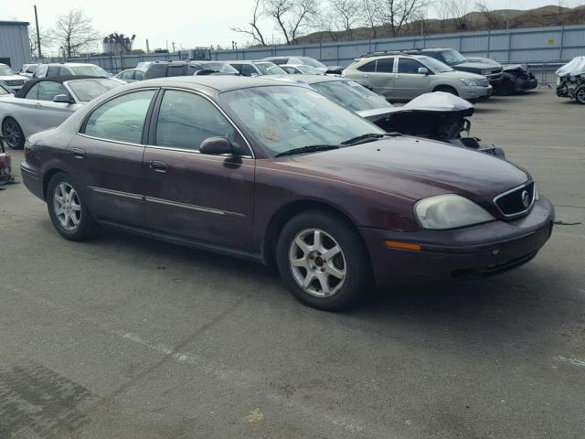 1MEFM53UX1G618072 - 2001 MERCURY SABLE LS BURGUNDY photo 9