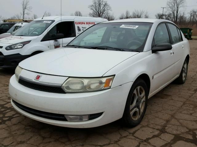 1G8AL52F53Z164493 - 2003 SATURN ION LEVEL WHITE photo 2