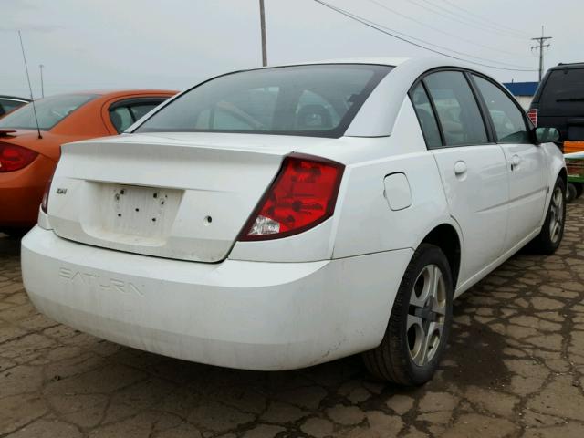 1G8AL52F53Z164493 - 2003 SATURN ION LEVEL WHITE photo 4
