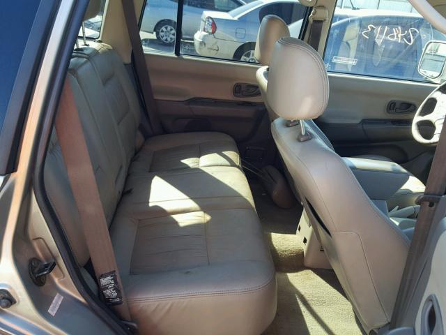 JA4MT41R81P035255 - 2001 MITSUBISHI MONTERO SP TAN photo 6