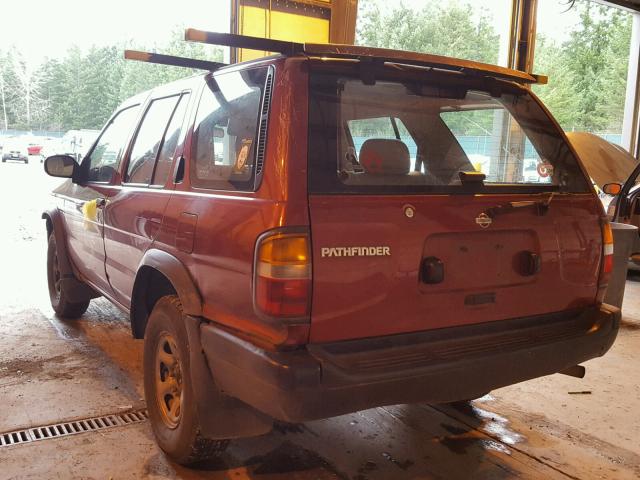 JN8AR05Y2VW146837 - 1997 NISSAN PATHFINDER RED photo 3