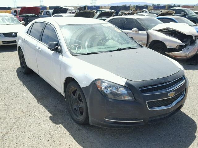 1G1ZG57BX9F142950 - 2009 CHEVROLET MALIBU LS თეთრი ფოტო 1