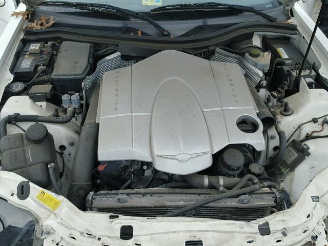 1C3AN69L94X001123 - 2004 CHRYSLER CROSSFIRE WHITE photo 7