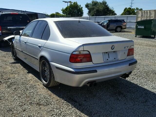 WBSDE9344YBZ94506 - 2000 BMW M5 SILVER photo 3