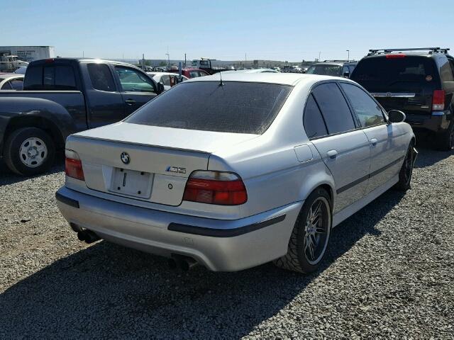 WBSDE9344YBZ94506 - 2000 BMW M5 SILVER photo 4