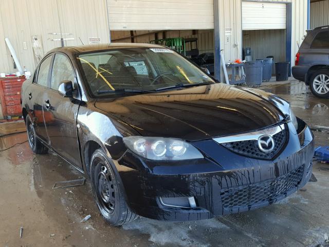 JM1BK12F881145660 - 2008 MAZDA 3 I BLACK photo 1