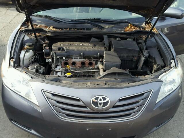 JTNBE46K073052243 - 2007 TOYOTA CAMRY NEW GRAY photo 7