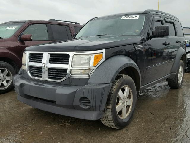 1D8GT28K67W601056 - 2007 DODGE NITRO SXT BLACK photo 2