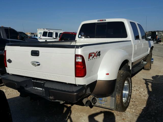 1FT8W3DT2GEB30799 - 2016 FORD F350 SUPER WHITE photo 4