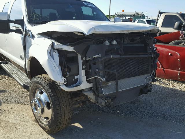 1FT8W3DT2GEB30799 - 2016 FORD F350 SUPER WHITE photo 9