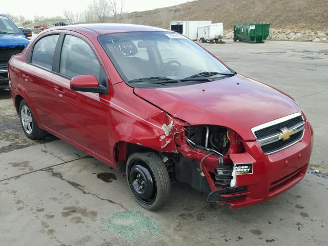 KL1TD5DE4BB120306 - 2011 CHEVROLET AVEO LS 红色 照片 1