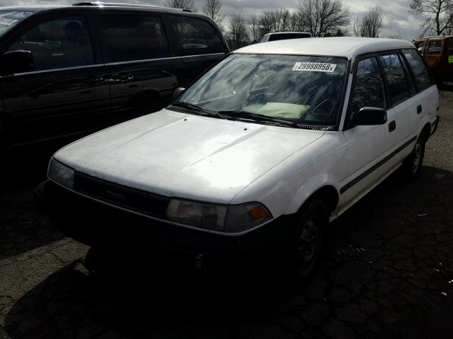 JT2AE94K4L3319385 - 1990 TOYOTA COROLLA DL WHITE photo 2