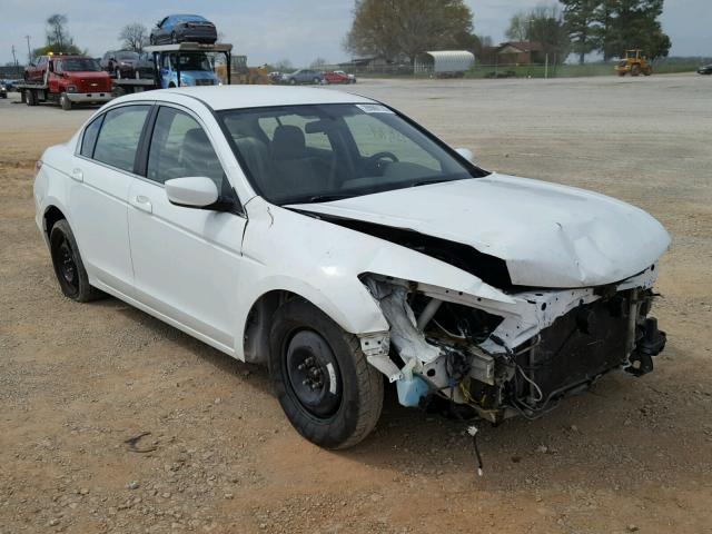 1HGCP2F34AA098968 - 2010 HONDA ACCORD LX WHITE photo 1