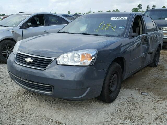 1G1ZS58F27F183229 - 2007 CHEVROLET MALIBU LS ნაცრისფერი ფოტო 2