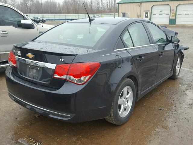 1G1PC5SB0D7116368 - 2013 CHEVROLET CRUZE LT BLACK photo 4