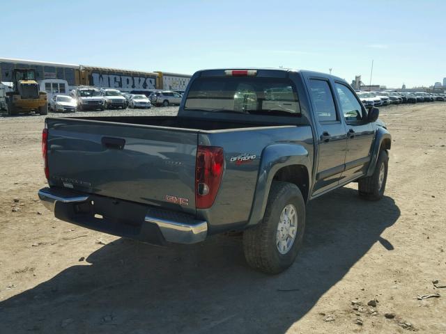 1GTDT13E478128520 - 2007 GMC CANYON GRAY photo 4