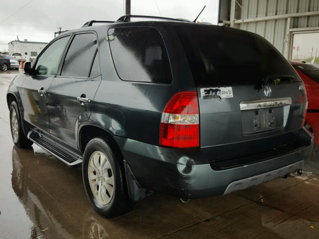 2HNYD18743H514877 - 2003 ACURA MDX TOURIN GRAY photo 3