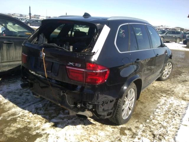 5UXZV8C50DL892574 - 2013 BMW X5 XDRIVE5 BLACK photo 4