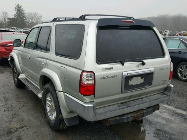 JT3HN86R929066476 - 2002 TOYOTA 4RUNNER SR SILVER photo 3