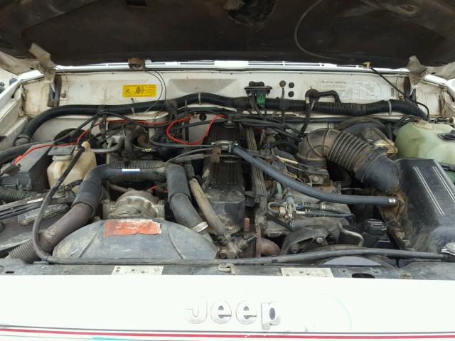 1J4FJ58S7ML550952 - 1991 JEEP CHEROKEE L WHITE photo 7