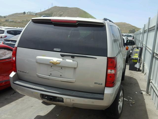 1GNFK13067R390427 - 2007 CHEVROLET TAHOE K150 BEIGE photo 4