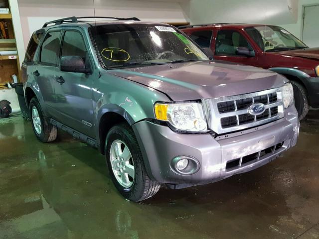 1FMCU03108KE59630 - 2008 FORD ESCAPE XLT GRAY photo 1