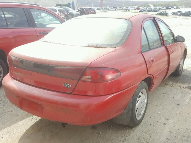 3FAFP13P2YR208046 - 2000 FORD ESCORT RED photo 4