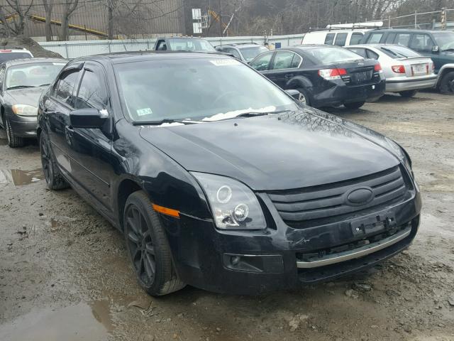 3FAHP07Z89R102099 - 2009 FORD FUSION SE BLACK photo 1