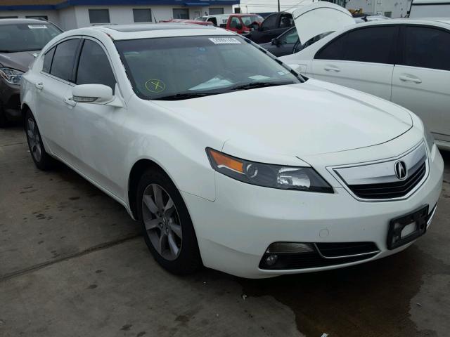 19UUA8F52DA010885 - 2013 ACURA TL TECH WHITE photo 1