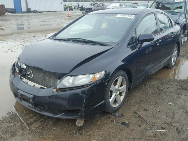 19XFA1F65BE036902 - 2011 HONDA CIVIC LX-S შავი ფოტო 2