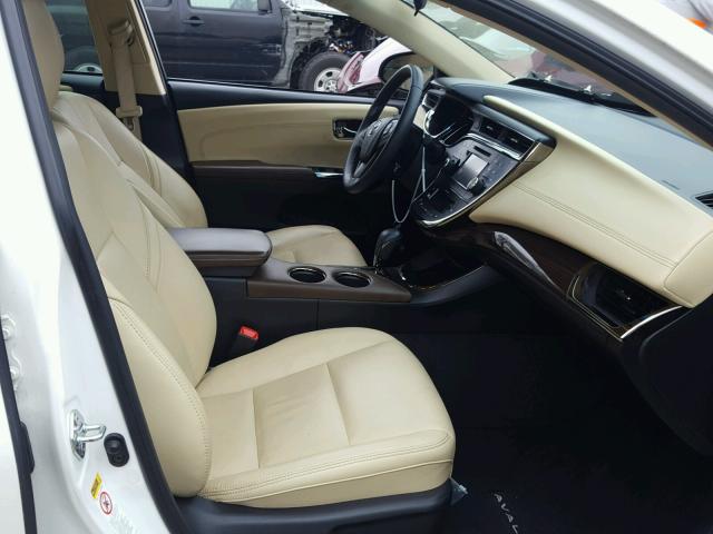 4T1BK1EB8EU102824 - 2014 TOYOTA AVALON BAS WHITE photo 5