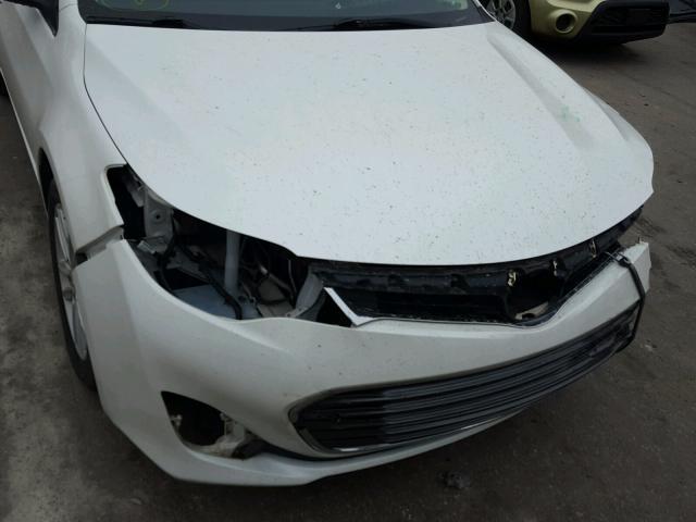 4T1BK1EB8EU102824 - 2014 TOYOTA AVALON BAS WHITE photo 9