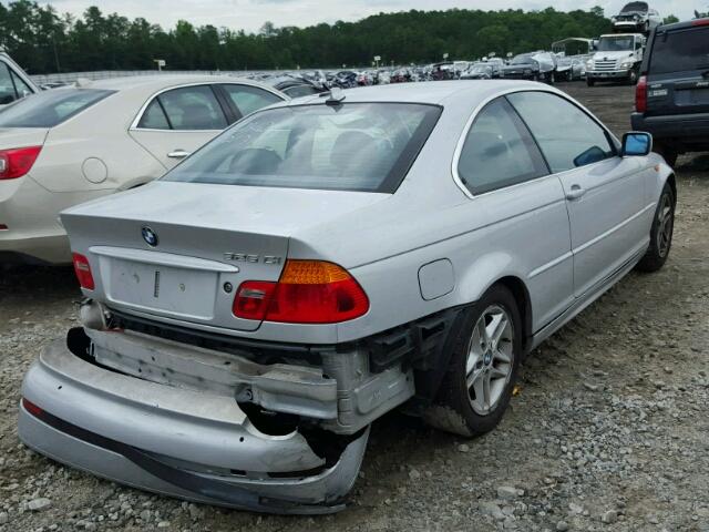 WBABD334X4PL03021 - 2004 BMW 325 CI SILVER photo 4