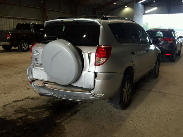 JTMZD33V675071009 - 2007 TOYOTA RAV4 GRAY photo 4