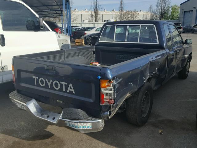 JT4RN93P6N5063121 - 1992 TOYOTA PICKUP 1/2 BLUE photo 4