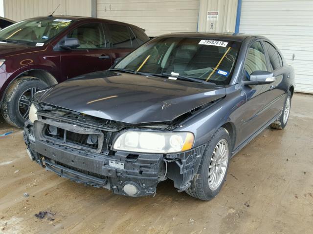 YV1RS592372636553 - 2007 VOLVO S60 2.5T GRAY photo 2