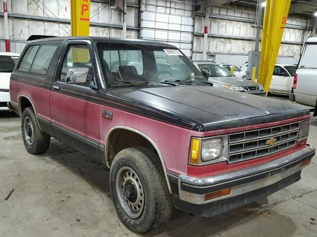 1G8CT18R9G0134619 - 1986 CHEVROLET BLAZER S10 TWO TONE photo 1