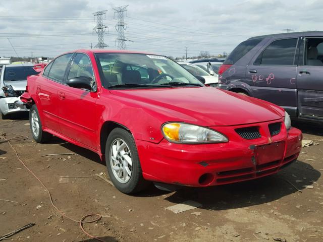 1G2NF52E54C141360 - 2004 PONTIAC GRAND AM S 红色 照片 1