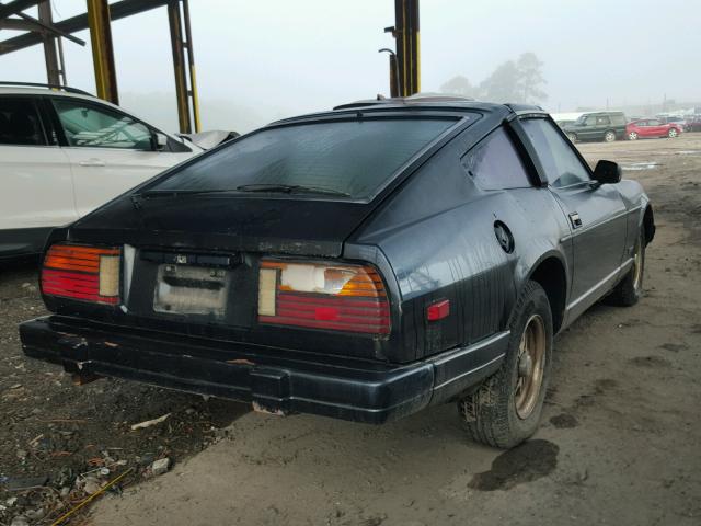 JN1HZ04S8DX566749 - 1983 DATSUN 280ZX BLACK photo 4