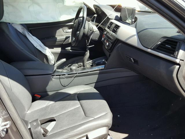 WBA3B1C50EK132995 - 2014 BMW 320 I GRAY photo 5