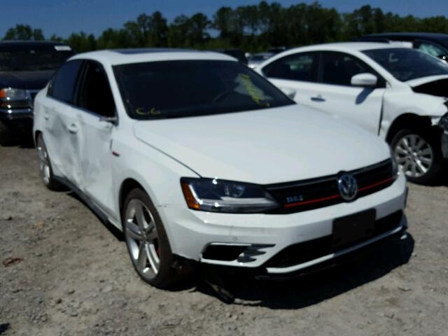 3VW5T7AJ8HM388291 - 2017 VOLKSWAGEN JETTA GLI WHITE photo 1