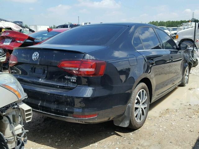 3VW2B7AJ9HM268991 - 2017 VOLKSWAGEN JETTA S BLACK photo 4