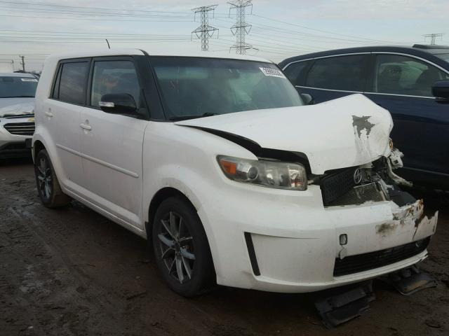 JTLKE50E881050254 - 2008 TOYOTA SCION XB თეთრი ფოტო 1