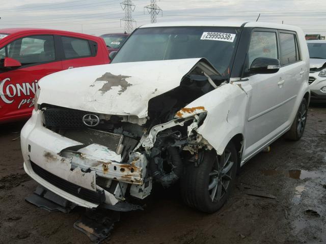 JTLKE50E881050254 - 2008 TOYOTA SCION XB თეთრი ფოტო 2