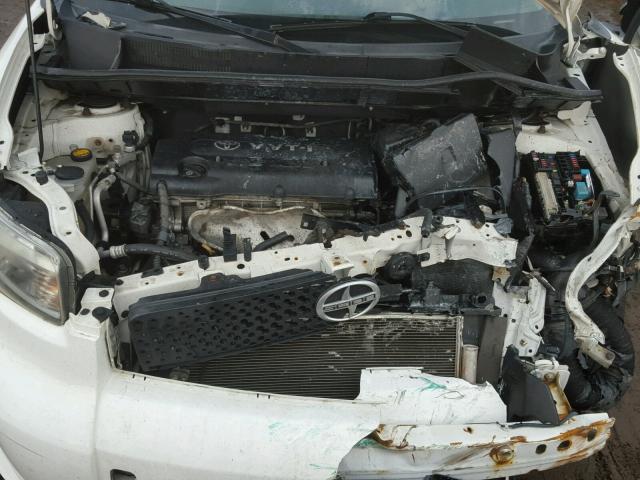 JTLKE50E881050254 - 2008 TOYOTA SCION XB თეთრი ფოტო 7