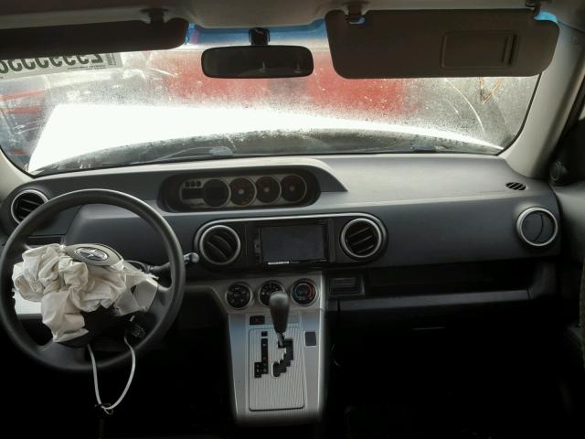 JTLKE50E881050254 - 2008 TOYOTA SCION XB თეთრი ფოტო 9